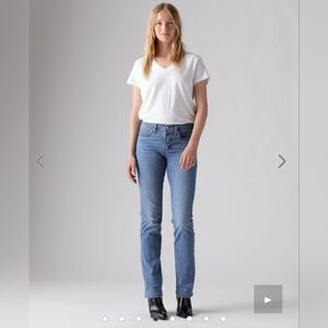 Levi's Women's Straight Leg Blue Jeans